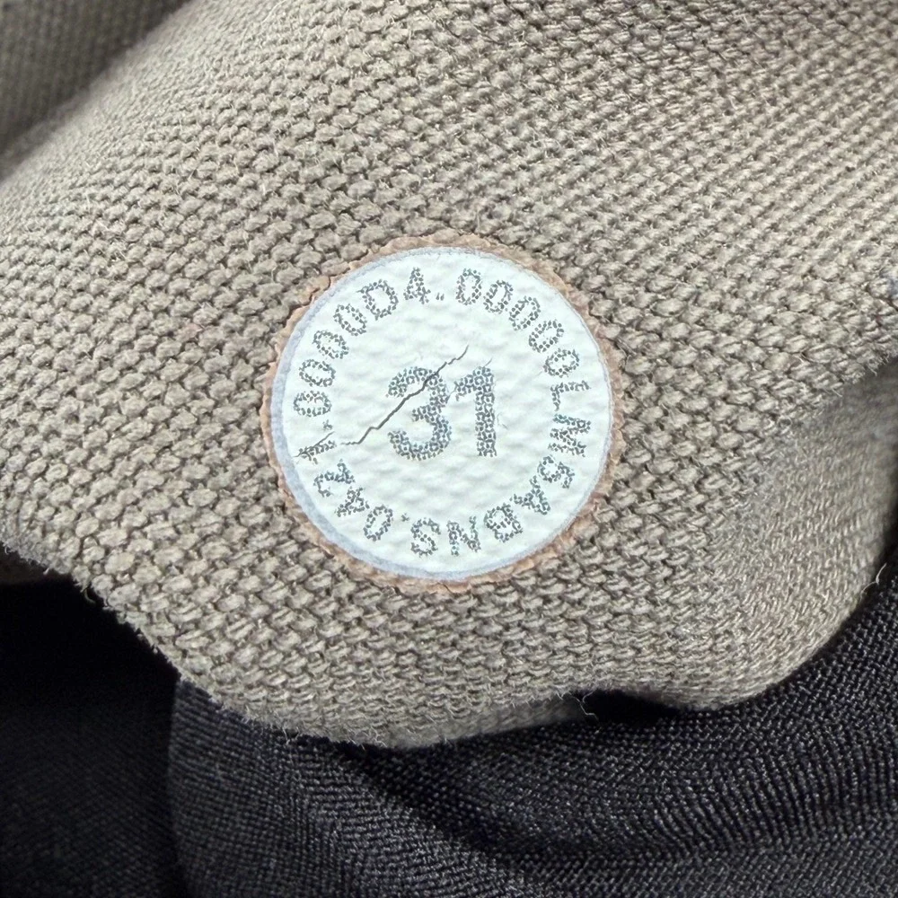 Lululemon ABC Pants Mens 31*Grey Brown Slim Canvas Fit‎ 5-Pocket Trousers